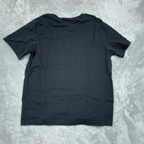 Puma Black Logo Mens T-Shirt Large Short Sleeve Casual Top a0691 - Picture 6 of 7